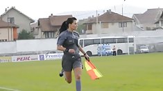 đẹp nữ linesman