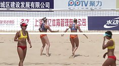 Bãi biển bóng ass