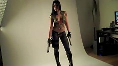 cơ thể vẽ tranh