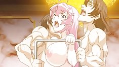 thâm nhập gấp đôi hentai creampie