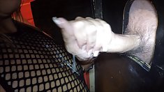 Coccks làm việc cho kiêm tại glory hole