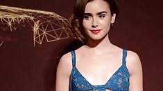 Jenna coleman vs lily collins rd 1 jerk off thách thức