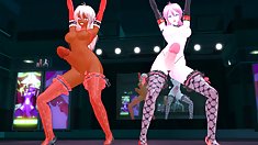 3D mmd futa khiêu vũ