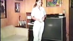 băng vhs cũ cũ chất béo guy fucking vợ nhỏ đáng yêu!